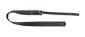 1 3/4" Black Cowhide Buckle Guitar Strap