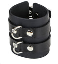 2 LINE BUCKLE BRACELET WITH 'D' RING