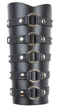 5 Ring Leather Gauntlet