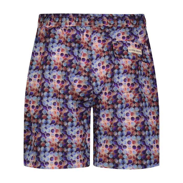 Abstract Swim Trunks