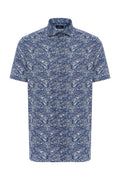 Antique Paisley Print Short Sleeve Shirt