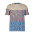 Aqua, Green, and Fuchsia Space Dyed Tee