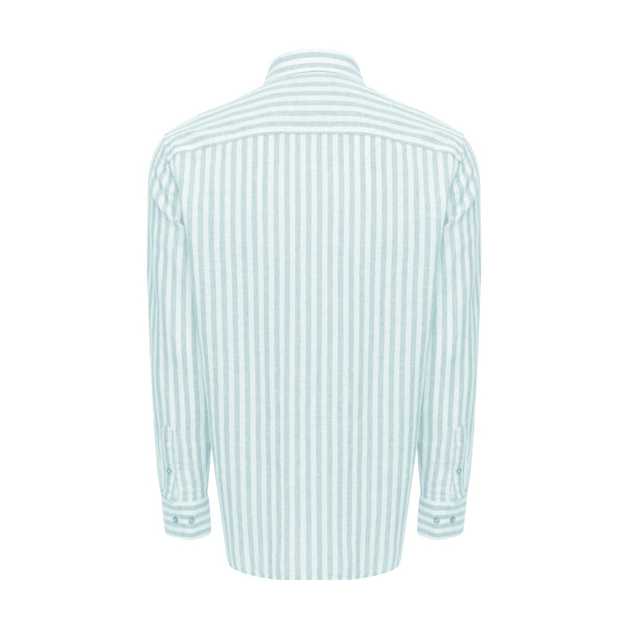 Aqua Vigneti Linen Shirt