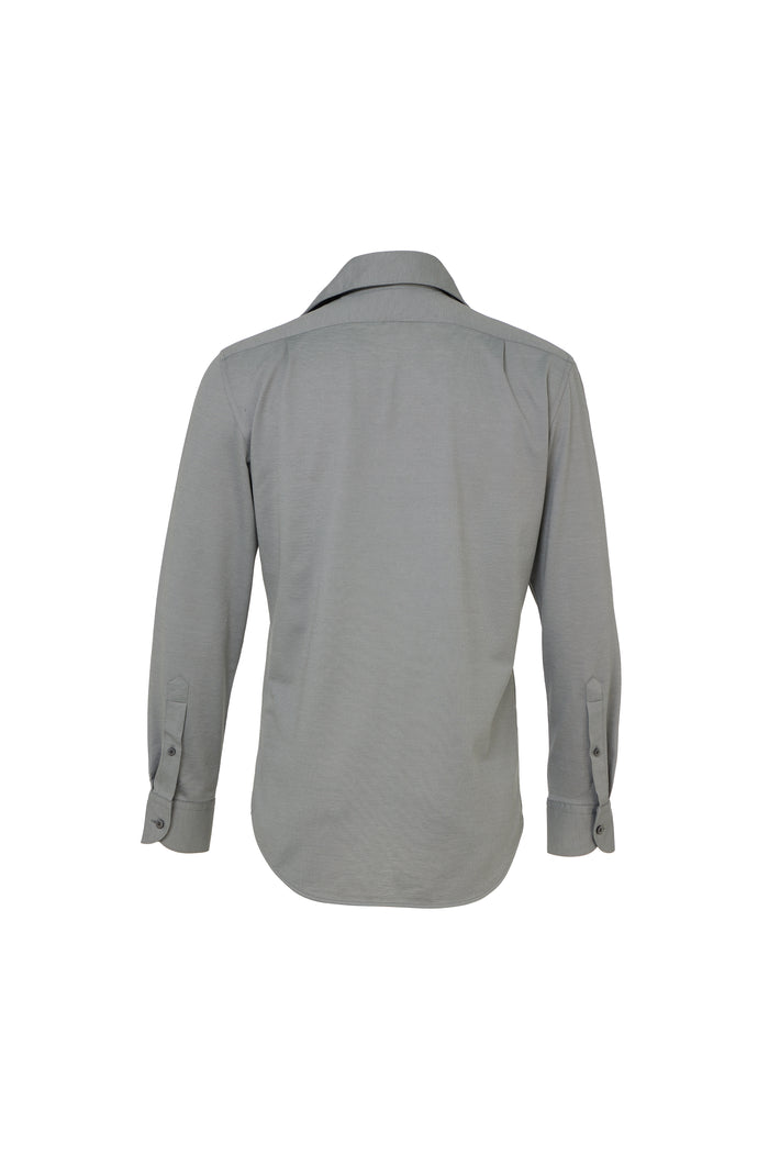 Ash One-Piece Collar Performance Stretch Shirt