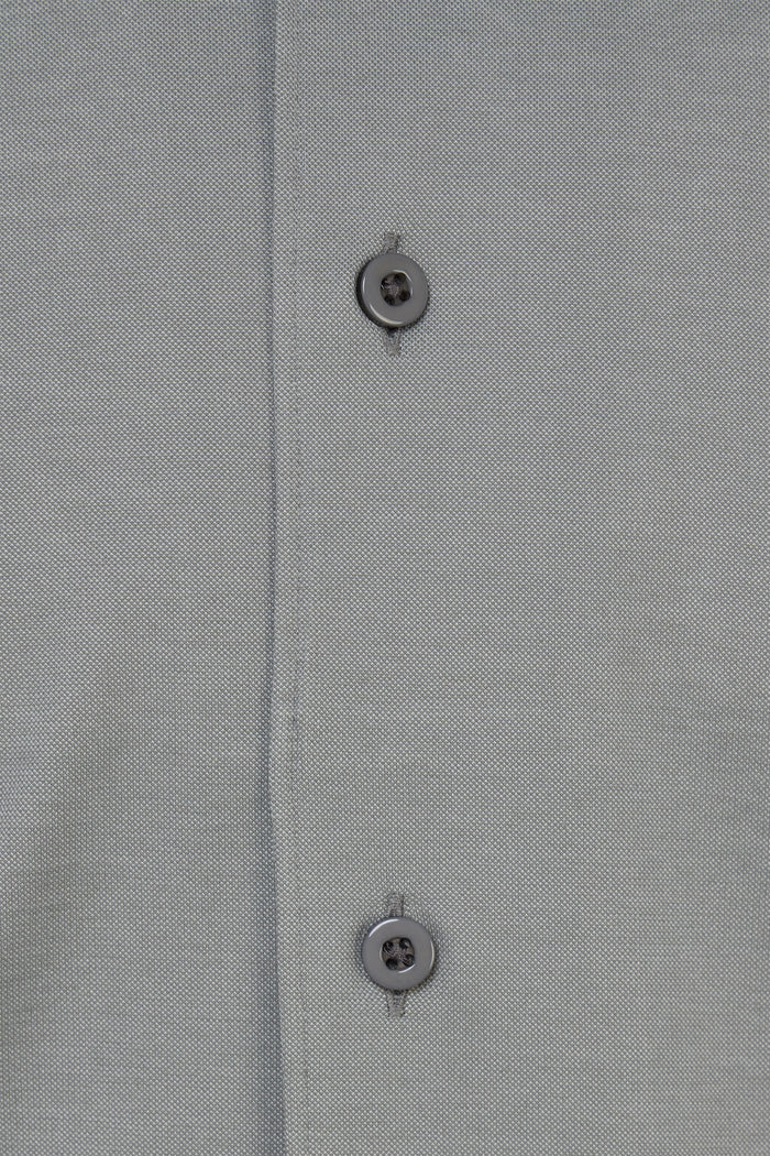Ash One-Piece Collar Performance Stretch Shirt