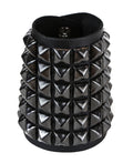 ASSORTED 6 ROW 1/2" PYRAMID BRACELET