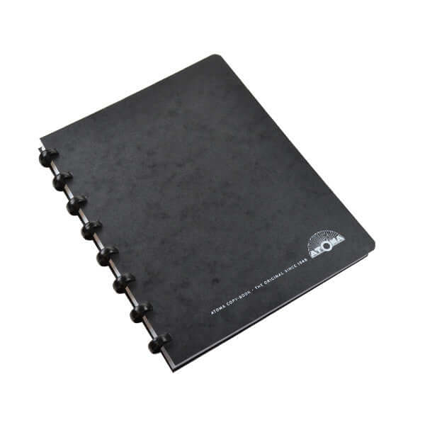 Atoma Classic Colours Card Cover Disc-Bound Refillable Notebook A5+ by Atoma at Cult Pens