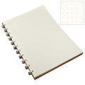 Atoma Pur Disc-Bound Refillable A4 Notebook Natural Leather by Atoma at Cult Pens