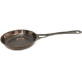 Aus-Ion AUS-7SK No-Rivet One-Piece Steel Commercial 7" Skillet, Smooth Finish, 3Mm Thick,, Black