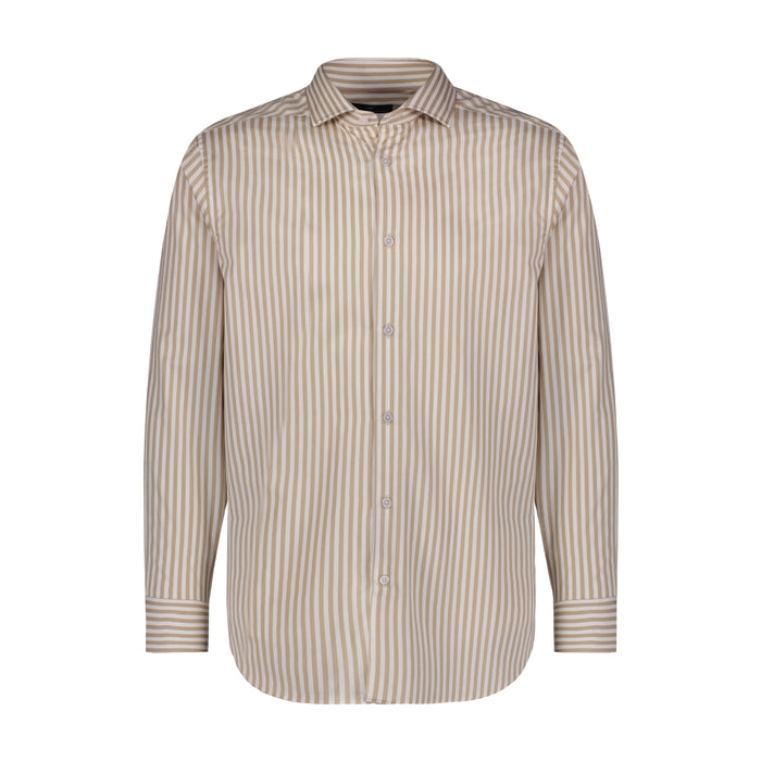 Awning Stripe Long Sleeve Woven Shirt