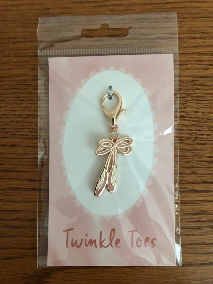 Ballet Slipper Dance Charm