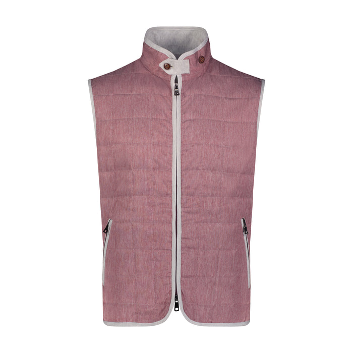 Barn Red Quilted Vest