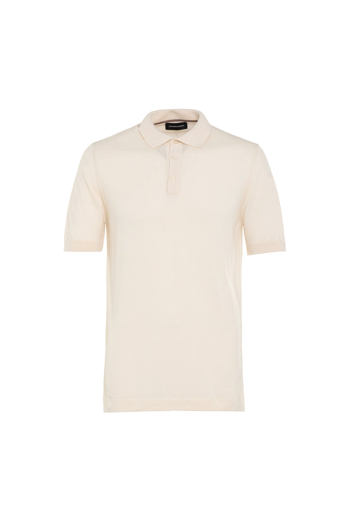 Beige Ricorrere Solid Polo