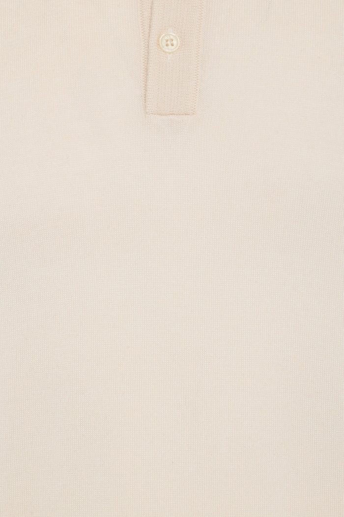 Beige Ricorrere Solid Polo