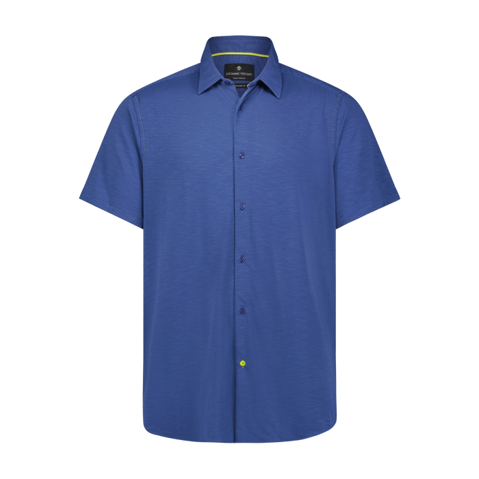 Berry Navy Short Sleeve Shirt