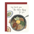 Bibimbap Heart Card