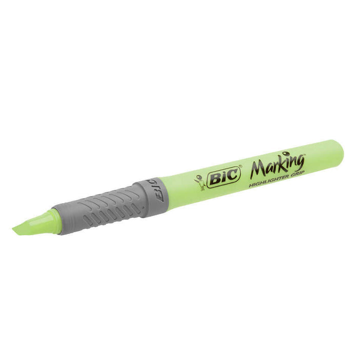 BIC Grip Highlighter Pastel Assorted Set of 6 by BIC at Cult Pens