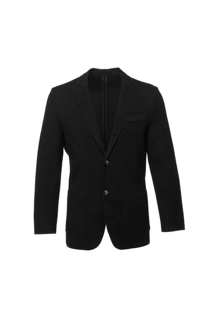 Black Alba Knit Jacket