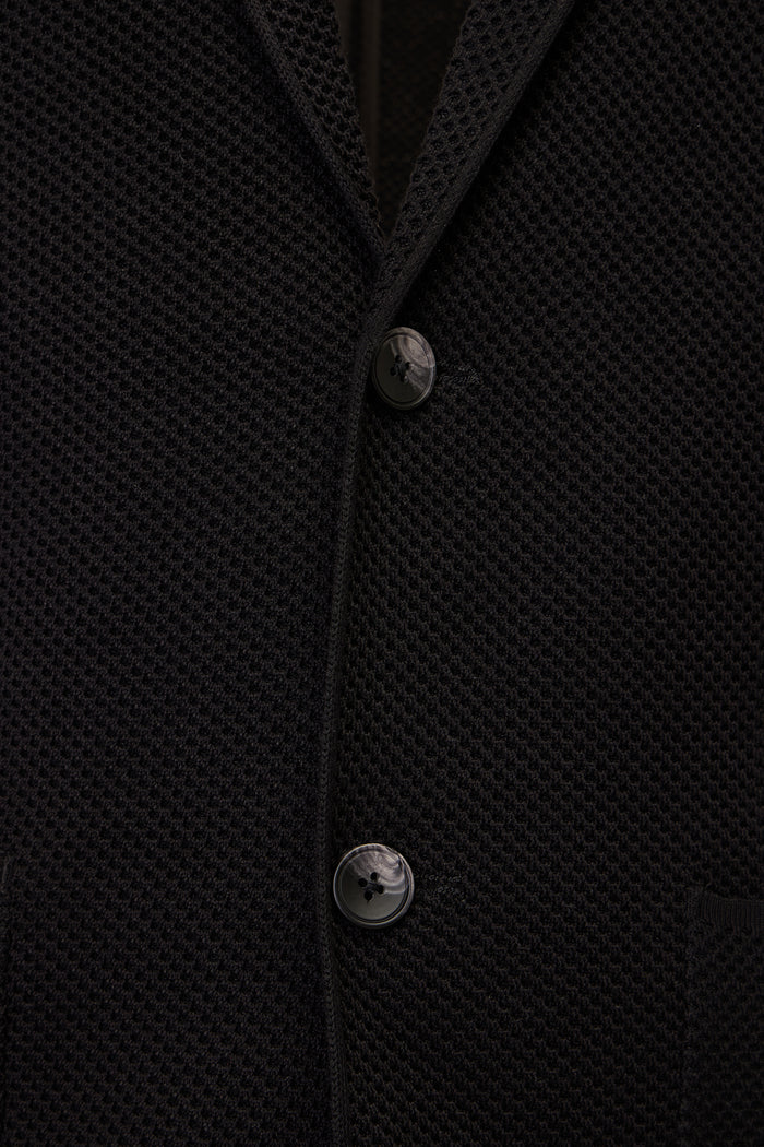 Black Alba Knit Jacket