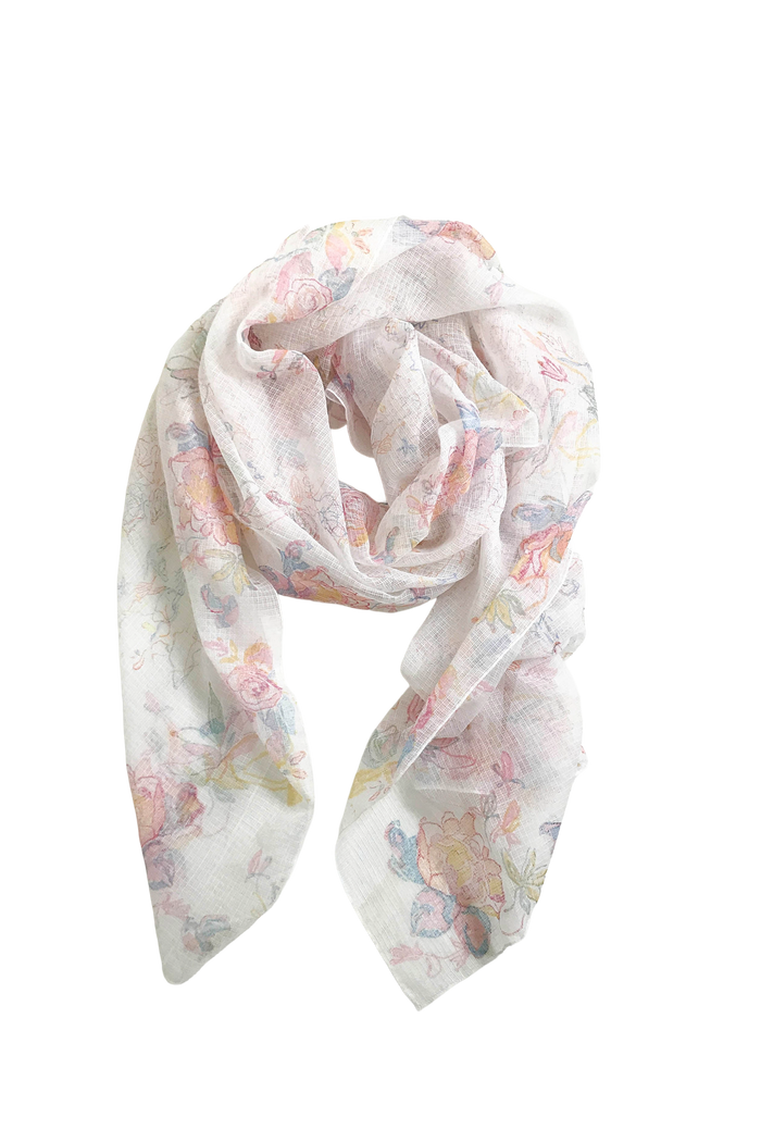 BLOCK-PRINTED COTTON STOLE