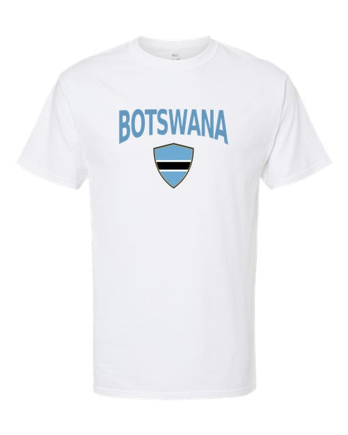 Botswana Arched Crest Soccer Tee — NYC Factory