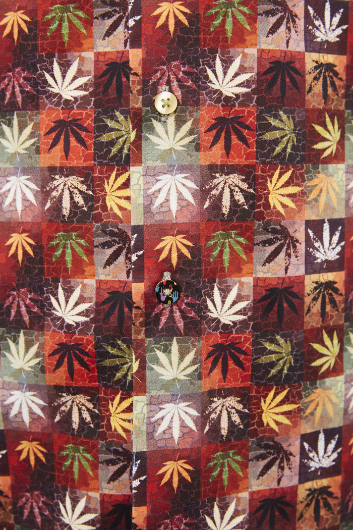 Boxes with Plant Leaves Shirt
