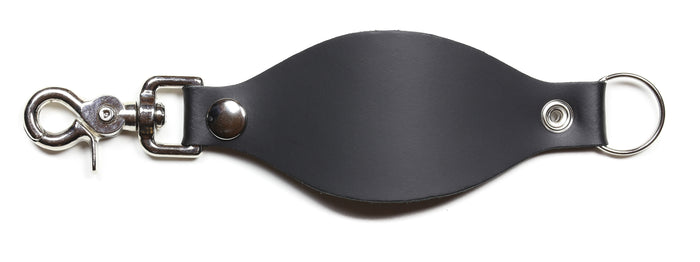 Brown Leather Bikers Dual Key Holder