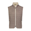 Brown Quilted Vest