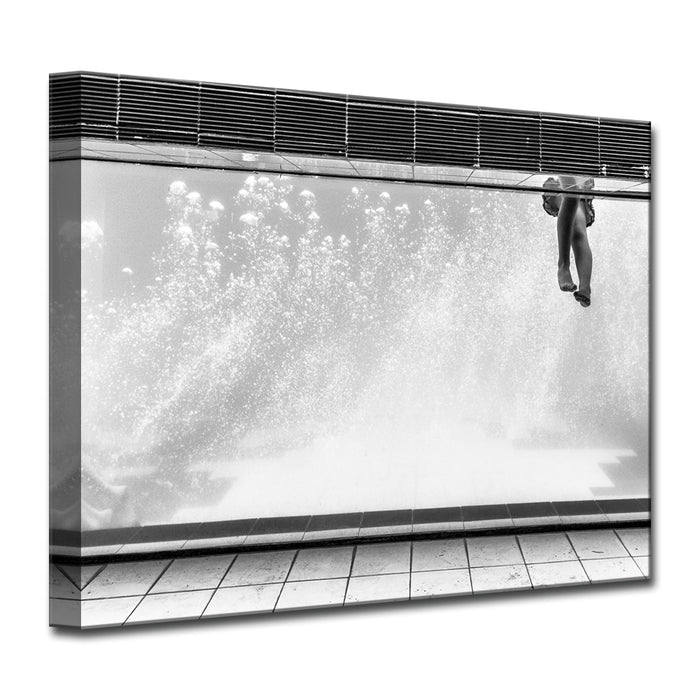 Bubbles' Wrapped Canvas Wall Art