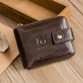BULLCAPTAIN RFID Zipper Wallet