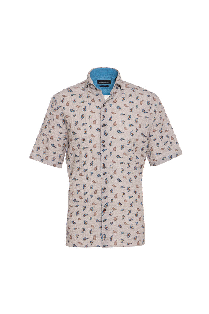 Cadente Paisley Print Long Sleeve Shirt
