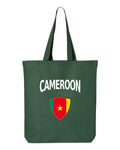 Cameroon Soccer Tote Bag — Arched National Crest | NYC Factory