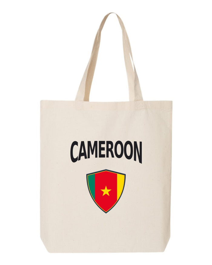 Cameroon Soccer Tote Bag — Arched National Crest | NYC Factory