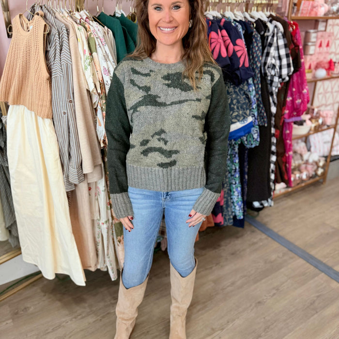 Camo Sweater