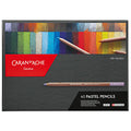 Caran d'Ache Pastel Pencil Assorted Box of 40 by Caran d'Ache at Cult Pens