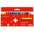 Caran d'Ache Swisscolor Water-Resistant Wax Pastels Box of 15 by Caran d'Ache at Cult Pens