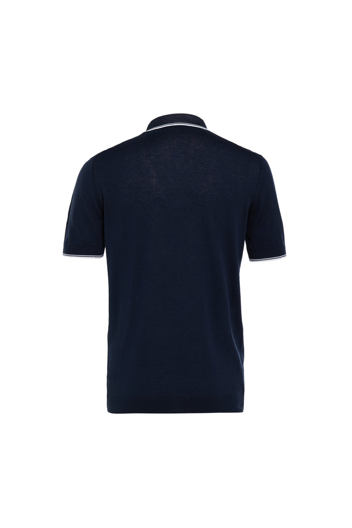 Carpi Knit Quarter Zip Polo