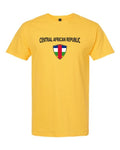 Central African Republic Arched Crest Soccer Tee — NYC Factory