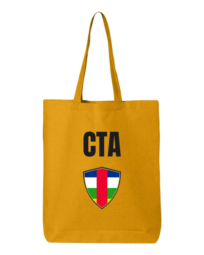 Central African Republic Soccer Tote Bag — National Crest Badge | NYC Factory