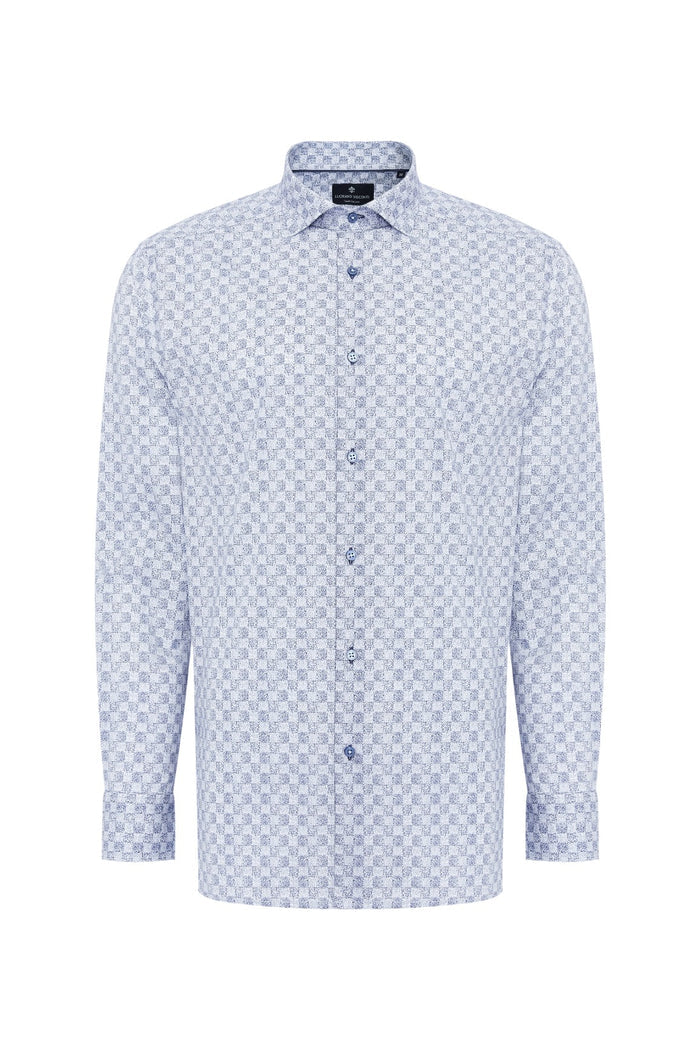 Checker Board Print Shirt