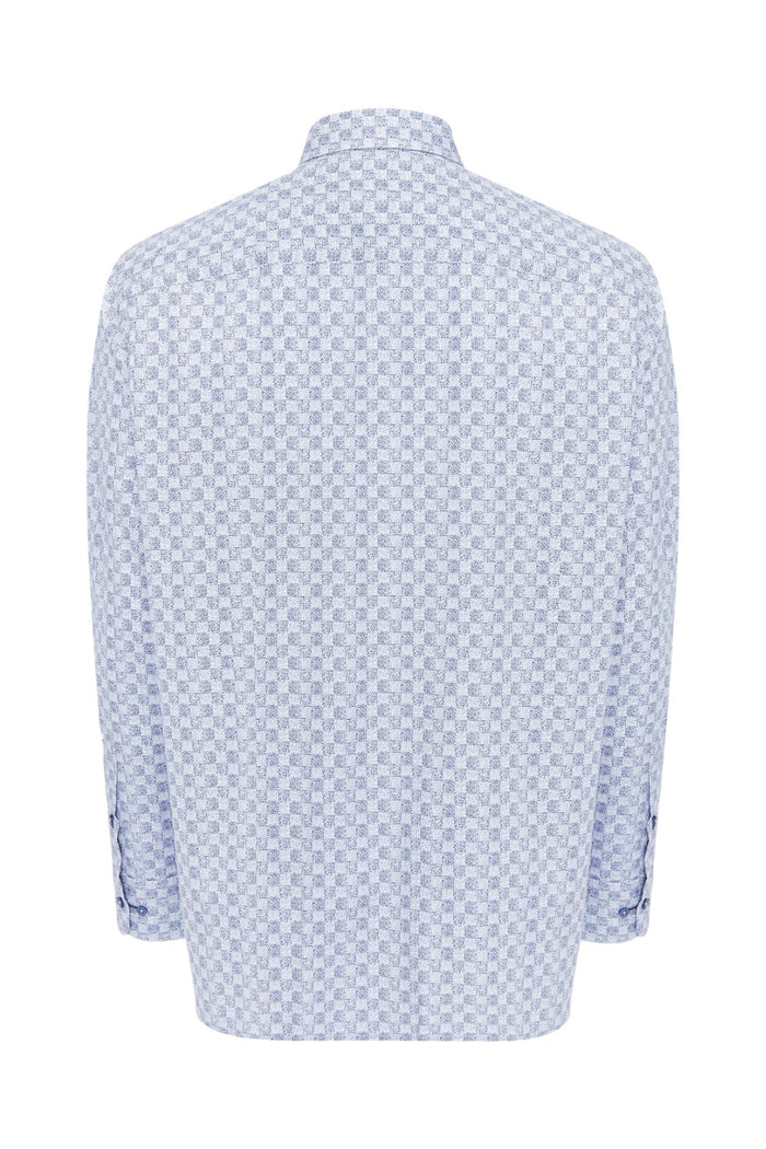 Checker Board Print Shirt