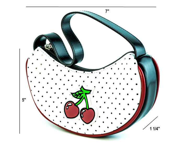 Cherry Bean Shape Cosmetic Bag