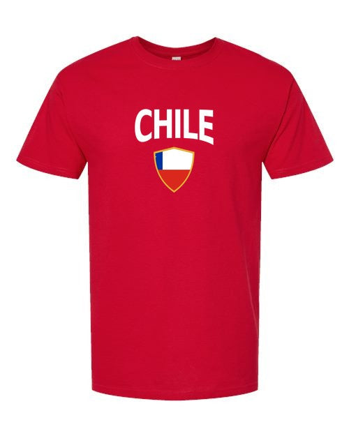Chile Arched Crest Soccer Tee — NYC Factory