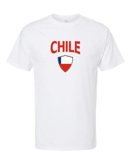Chile Arched Crest Soccer Tee — NYC Factory