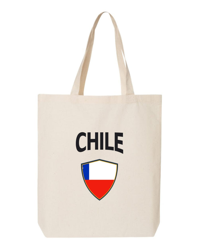 Chile Soccer Tote Bag — Arched National Crest | NYC Factory