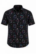 Chitarra Print Stretch Shirt