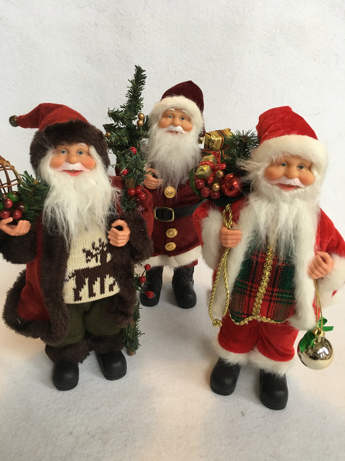 Christmas 12” Santa Display