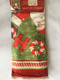 Christmas Debbie Mum Santa Ho Ho Ho Festive Throw or Wall Hanging