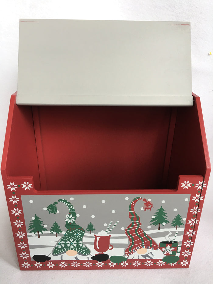 Christmas Hat and Mitten Gnome Holder