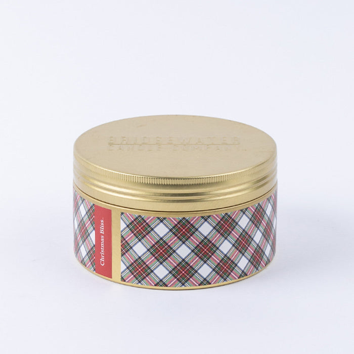 Chritmas Bliss 3 Wick Tin Candle